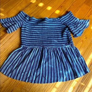 Maurices off shoulder flowy blouse